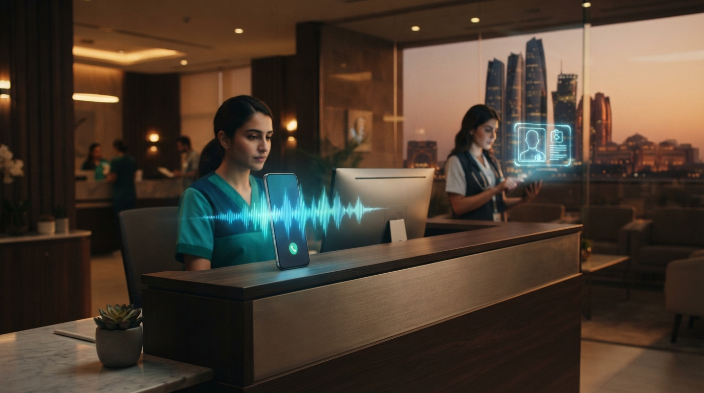 AI Receptionist for Abu Dhabi Clinics (DoH-Licensed)
