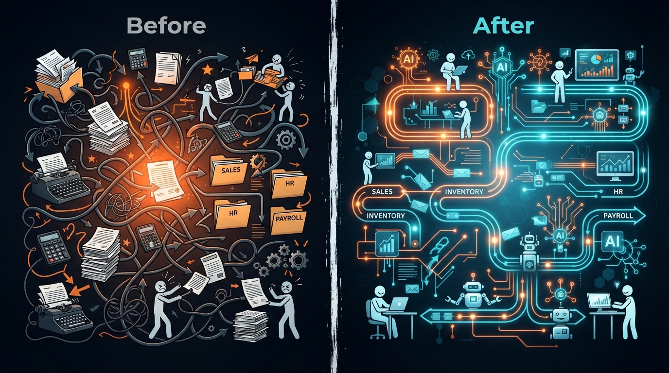 How SMBs Are Redesigning Workflows with AI Agents in 2026